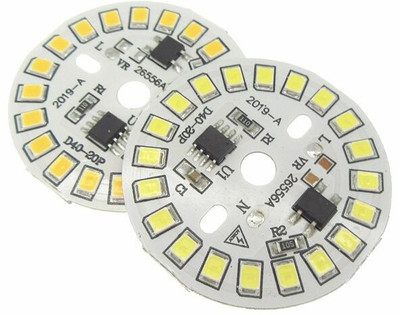 camcall 12 Watt Direct On Board With C1 LED Bulb Raw Material WHITE Color DOB 10 Nos Electronic Components Electronic Hobby Kit