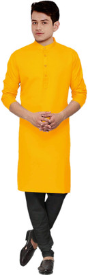 TRUST OUS Men Kurta Churidar Set