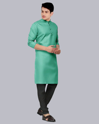 TRUST OUS Men Kurta Churidar Set