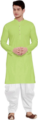 TRUST OUS Men Kurta Dhoti Pant Set