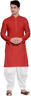 TRUST OUS Men Kurta Dhoti Pant Set