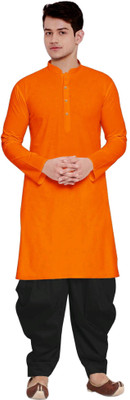 TRUST OUS Men Kurta Dhoti Pant Set