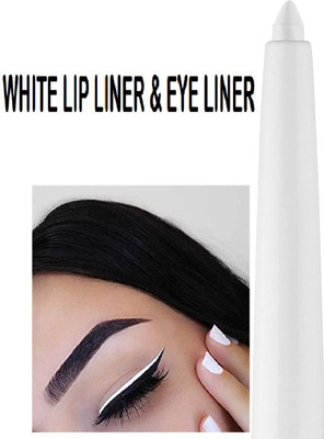 YAWI NEW BETS EYE MAKE UP LOOK SMOOTH PROOF WHITE EYE LINER 35 g(WHITE)