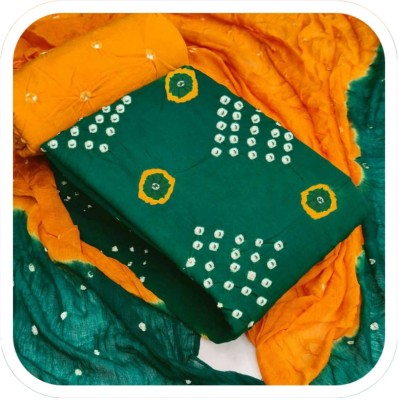 JATADHAR FAB Cotton Blend Printed Salwar Suit Material