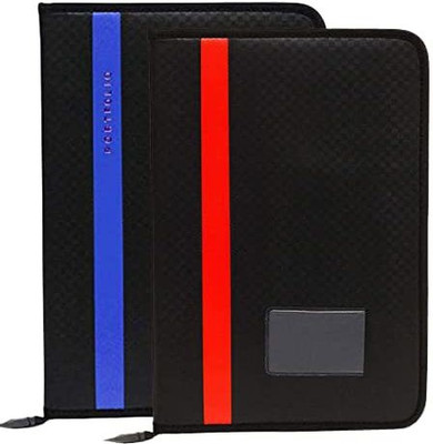 MULBURY FAUXLEATHER file folder(Set Of 2, Black)