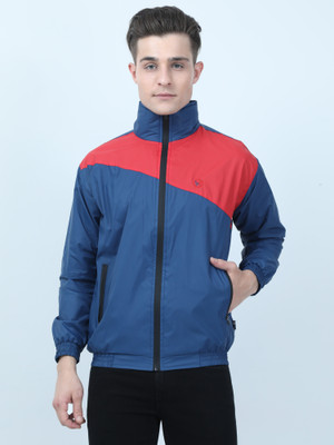 VROJASS Full Sleeve Colorblock Men Jacket