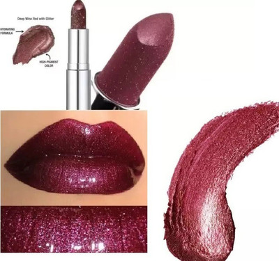 SEUNG Shimmery Sparkly 3D Magical Metallic Glitter(MAROON, 3.8 g)