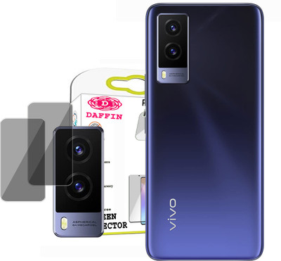 DAFFIN Back Camera Lens Glass Protector for Vivo V21E 5G(Pack of: 2)
