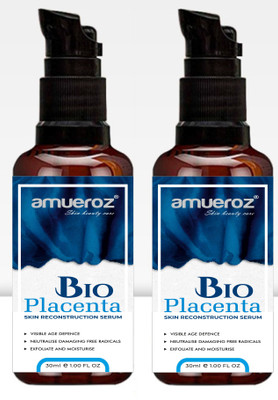 Amueroz Bio-placenta Face Serum for Brighten and Smooth Complexion, Flawless Skin(60 ml)