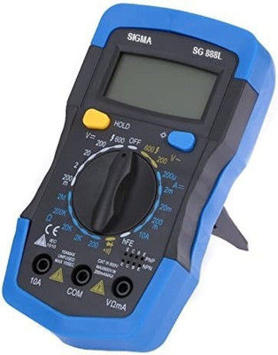 SIGMA 888L (Full Range Protection) Digital Multimeter(Blue 2000 Counts)