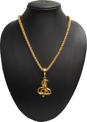 Sipradh Snake ONLE & JAYPURI chain Gold-plated Alloy
