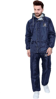 TRUST OUS Solid Men Raincoat