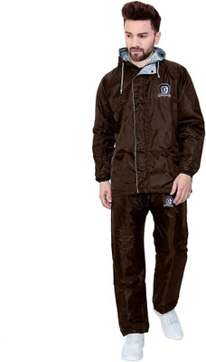 TRUST OUS Self Design, Solid Men Raincoat