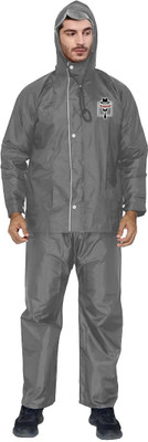 TRUST OUS Solid Men Raincoat