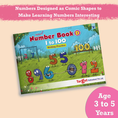 Nurture Number Book For Kids 1 To 100 | Number Writing Book For Kids | Part D | 3 To 5 Year Old | Practice Numbers And Learn Number Names | Includes Fun Activities For Early Learning Nursery, Preschool And Primary Children(Paperback, Target Publications) Nurture Number Book For Kids 1 To 100 | Number Writing Book For Kids | Part D | 3 To 5 Year Old | Practice Numbers And Learn Number Names | Includes Fun Activities For Early Learning Nursery, Preschool And Primary Children(Paperback, Target Publications)