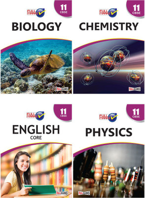 Combo Pack- Full Marks CBSE NCERT Solutions : Physics, Chemistry, Biology And English (Class 11th) (2020-21) [Set Of 4 Books](Paperback, Multiple Authors)