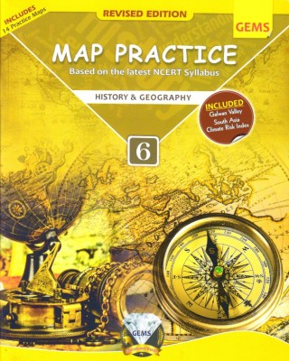 Gems Map Practice 6 
history & Geography(Paperback, B. K. MISHARA)