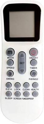 J.K. WEBSHOP Air Conditioner Remote Compatible for  Split/Window AC Lloyd Remote Controller(White)