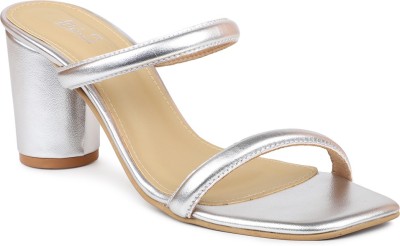 Inc.5 Women Silver Heels