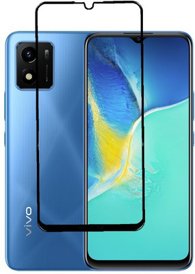 TESPARK Edge To Edge Tempered Glass for vivo Y01(Pack of 1)