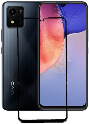 AB PRIME Edge To Edge Tempered Glass for Vivo Y01(Pack of 1)