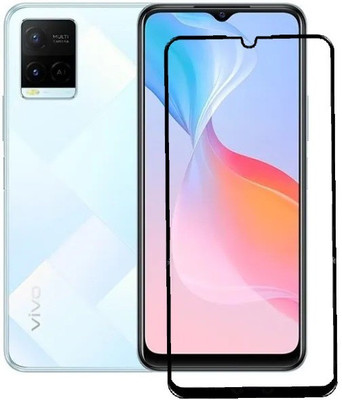 ROYALBASE Edge To Edge Tempered Glass for Vivo Y21e(Pack of 1)