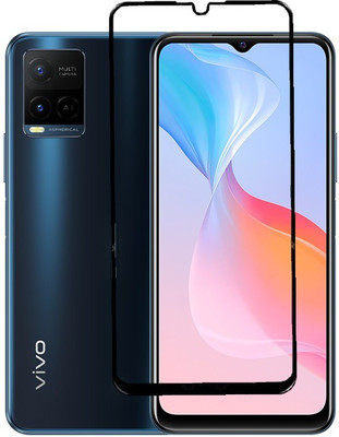 Caseline Tempered Glass Guard for vivo Y21G(Pack of 1)