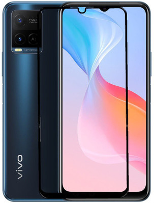 ROYALBASE Edge To Edge Tempered Glass for Vivo Y21e(Pack of 1)