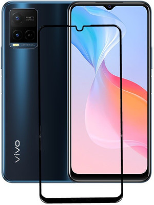 Caseline Tempered Glass Guard for vivo Y21G(Pack of 1)