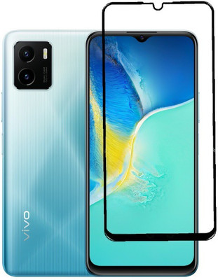 TESPARK Edge To Edge Tempered Glass for vivo Y15s(Pack of 1)