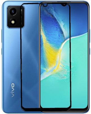 AB PRIME Edge To Edge Tempered Glass for Vivo Y01(Pack of 1)