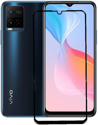 ROYALBASE Edge To Edge Tempered Glass for Vivo Y21G(Pack of 1)