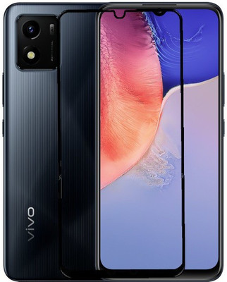 AB PRIME Edge To Edge Tempered Glass for Vivo Y01(Pack of 1)