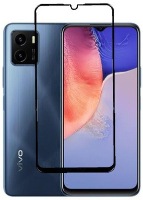 TESPARK Edge To Edge Tempered Glass for vivo Y15s(Pack of 1)