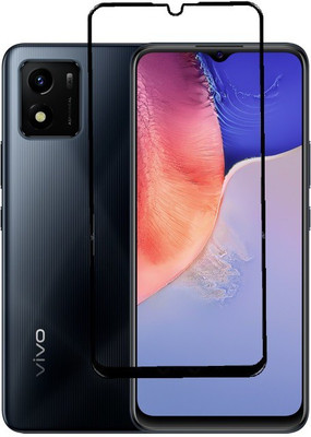 AB PRIME Edge To Edge Tempered Glass for Vivo Y01(Pack of 1)