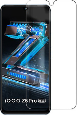 SOMTONE Tempered Glass Guard for iQOO Z6 Pro 5G(Pack of 1)