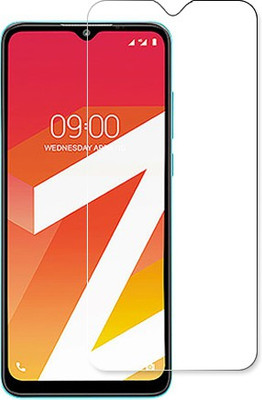 SOMTONE Tempered Glass Guard for Lava Z2(Pack of 1)