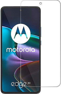 SOMTONE Tempered Glass Guard for Motorola Edge 30(Pack of 1)
