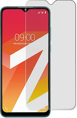 SOMTONE Tempered Glass Guard for Lava Z2(Pack of 1)
