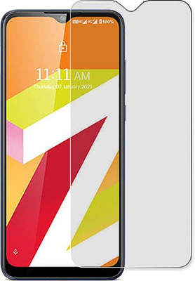SOMTONE Tempered Glass Guard for Lava Z2s(Pack of 1)