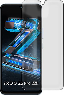 SOMTONE Tempered Glass Guard for iQOO Z6 Pro 5G(Pack of 1)