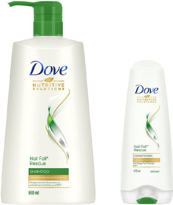 DOVE Hairfall Rescue Shampoo & Conditioner(825 ml)