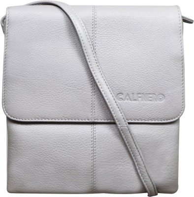 Calfnero Silver Sling Bag 712740-Silver