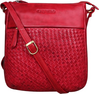 Calfnero Red Sling Bag WS-33-Red