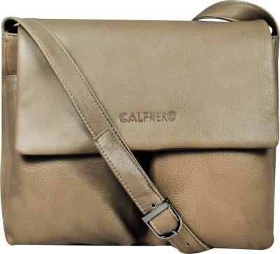 Calfnero Beige Sling Bag 7189-Tope