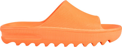 BLACKTOWN Men Slides(Orange , 9)