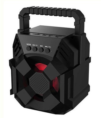 Techobucks Branded Portable Bluetooth Speaker with carry handle,in-Built FM, AUX Support 5 W Bluetooth Speaker(Black, Stereo Channel)