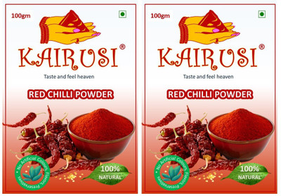 KAIRUSI Red Chilli Powder(2 x 100 g)