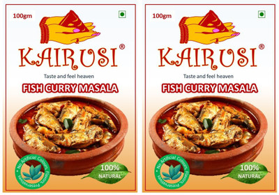 KAIRUSI Fish Curry Masala(2 x 100 g)