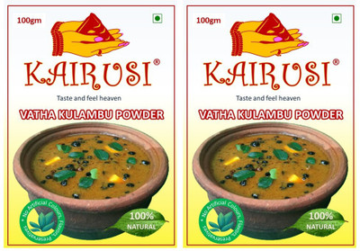 KAIRUSI Vatha Kulambu Powder(2 x 100 g)